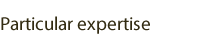 RL Huxter & Co. Ltd expertise